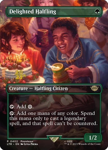 Delighted Halfling - 0402 - No-Stamp Prerelease Non-Foil